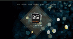 Desktop Screenshot of easysono.com